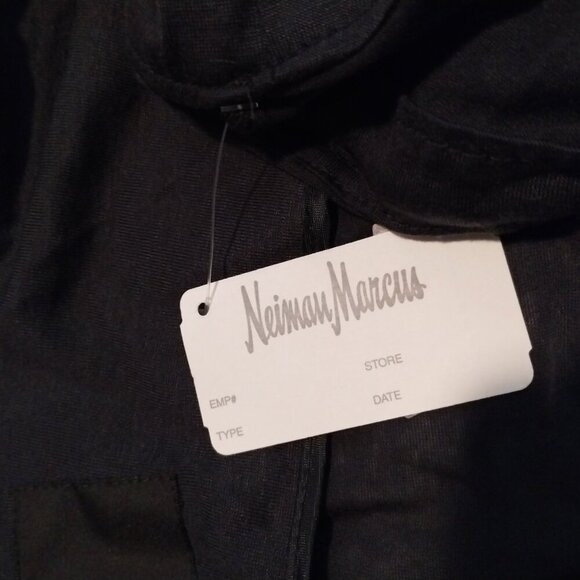 Kai-aakmann Neiman‎ Marcus Women's Black Sleeveless Button Front Vest Size S - Picture 4 of 6